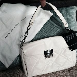 White leather Marc by Marc Jacobs handbag